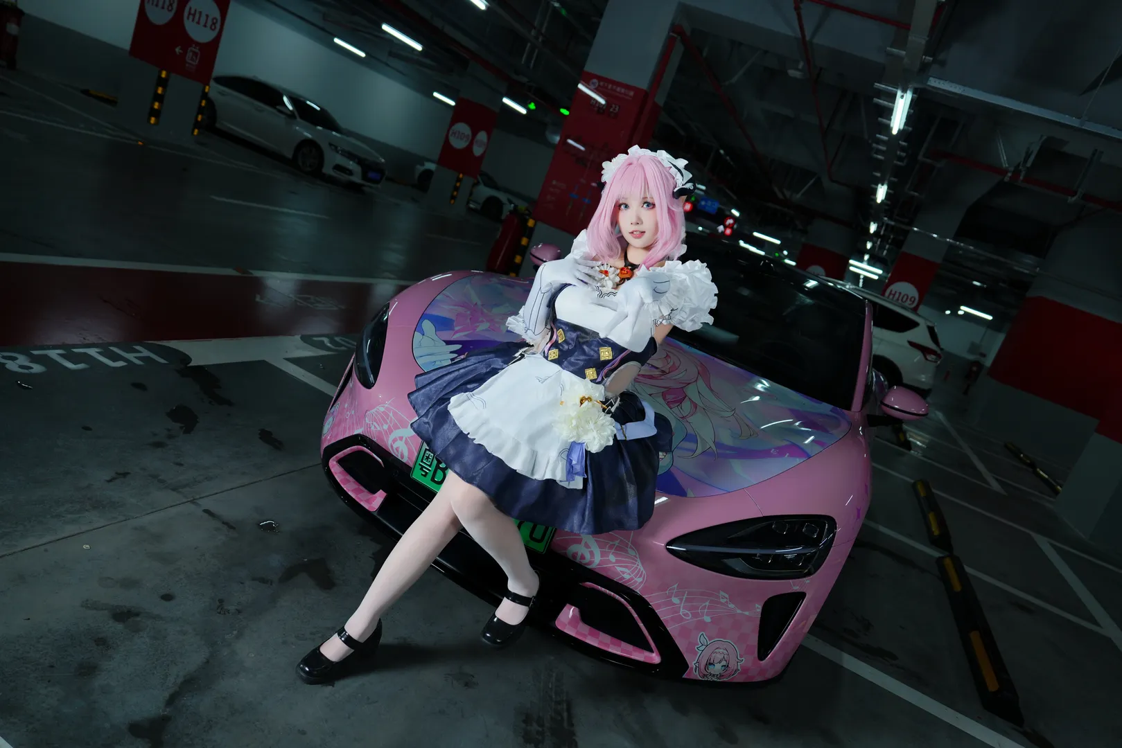 エリシア コスプレ, 崩壊 3rd, イベント撮影, エリシア痛車, コスプレイベント写真 - 11枚目