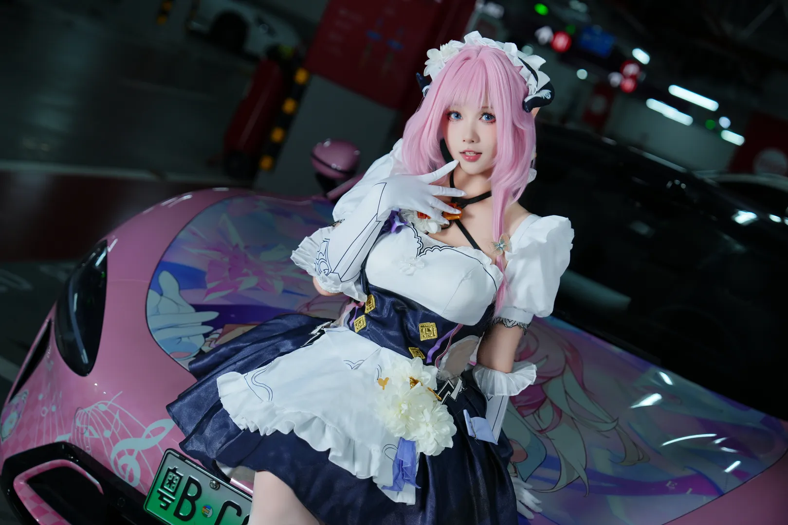 エリシア コスプレ, 崩壊 3rd, イベント撮影, エリシア痛車, コスプレイベント写真 - 12枚目