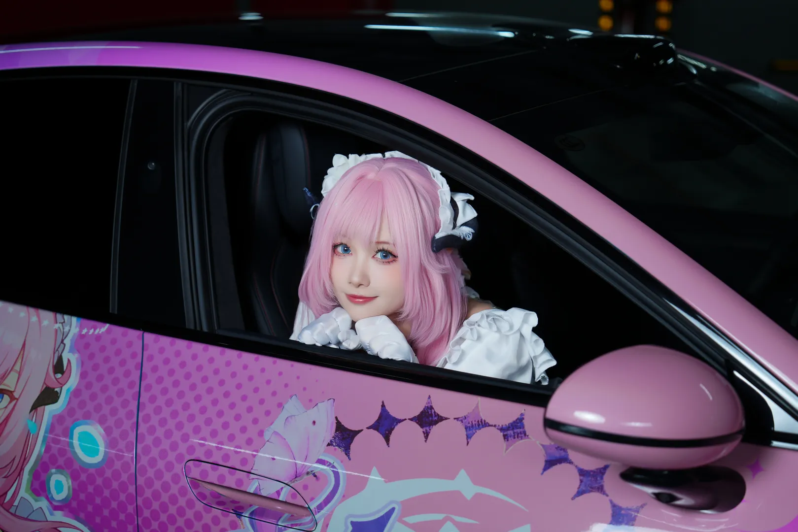 エリシア コスプレ, 崩壊 3rd, イベント撮影, エリシア痛車, コスプレイベント写真 - 3枚目