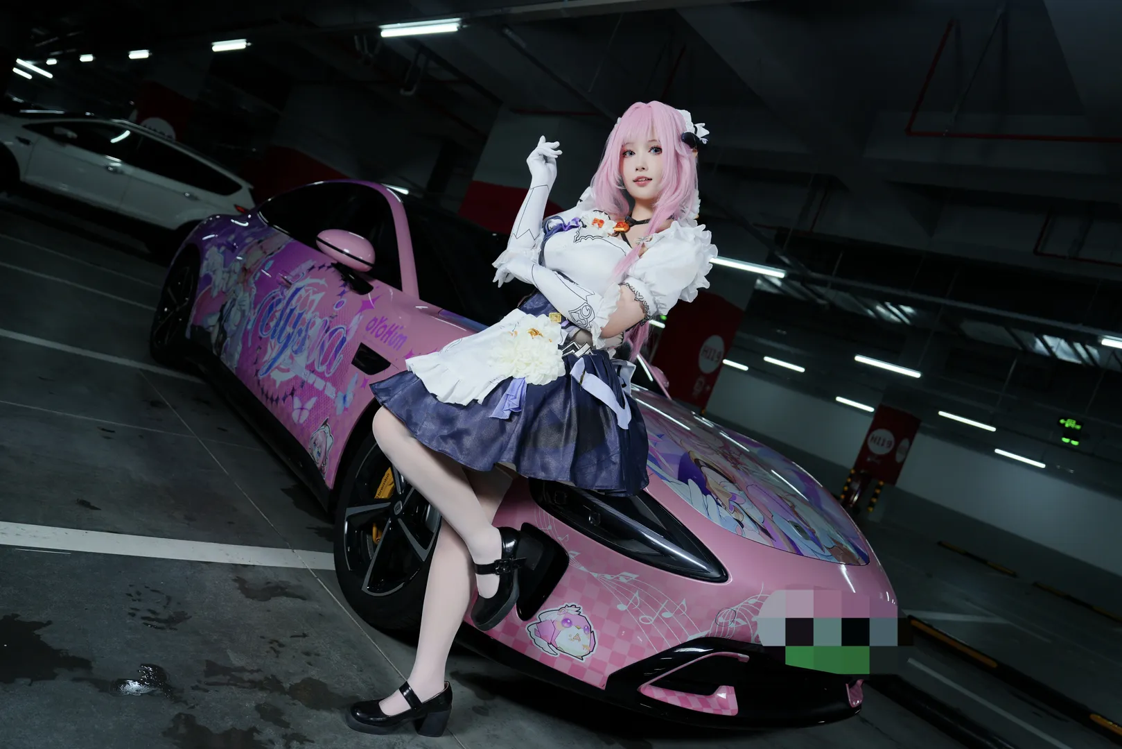 エリシア コスプレ, 崩壊 3rd, イベント撮影, エリシア痛車, コスプレイベント写真 - 4枚目