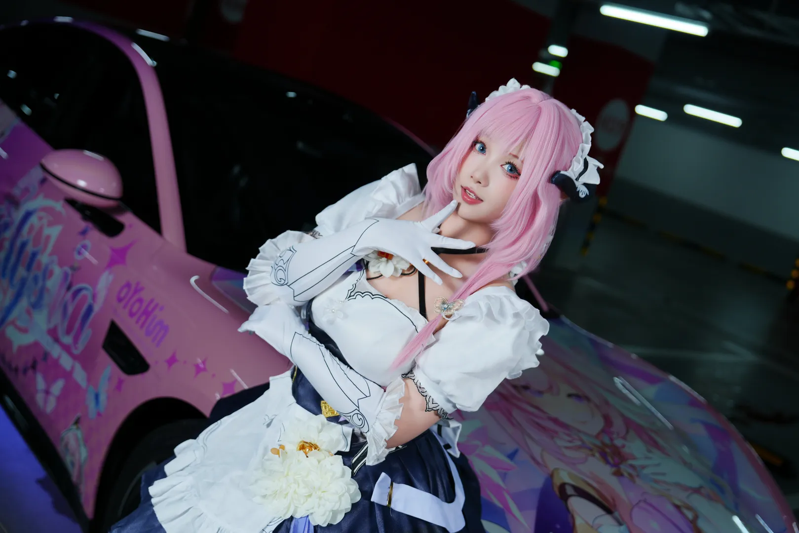 エリシア コスプレ, 崩壊 3rd, イベント撮影, エリシア痛車, コスプレイベント写真 - 5枚目