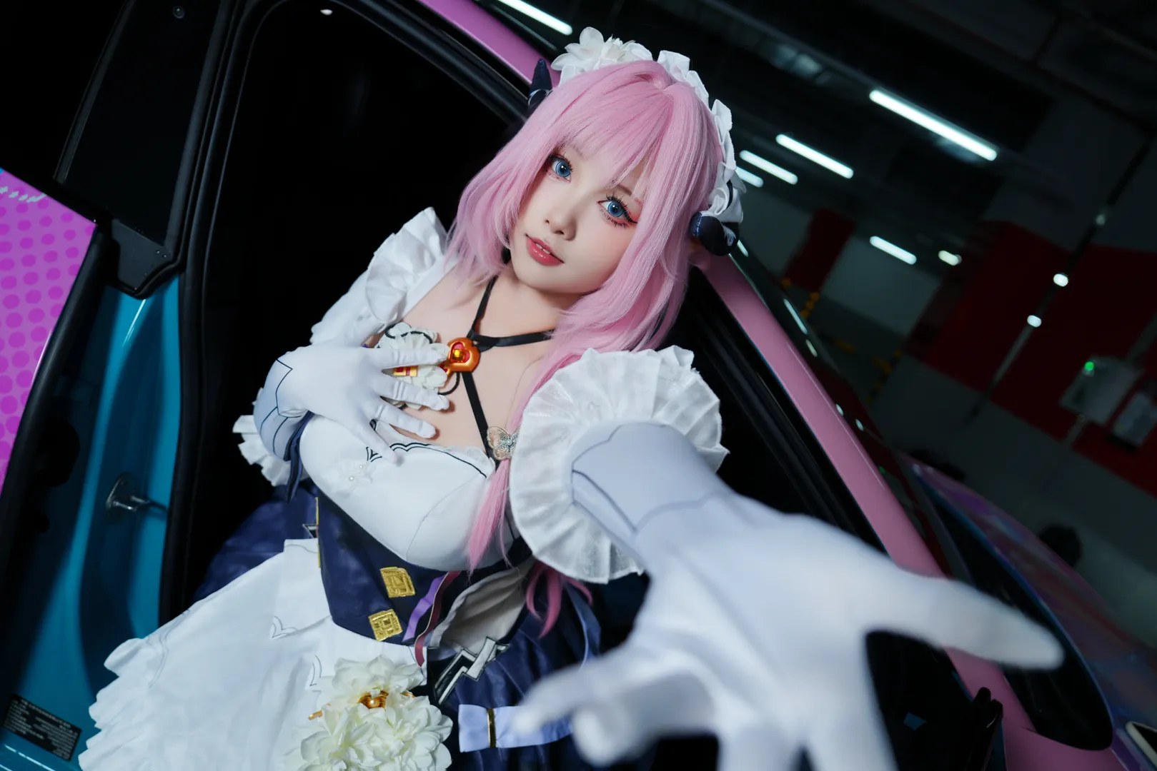 エリシア コスプレ, 崩壊 3rd, イベント撮影, エリシア痛車, コスプレイベント写真 - 9枚目