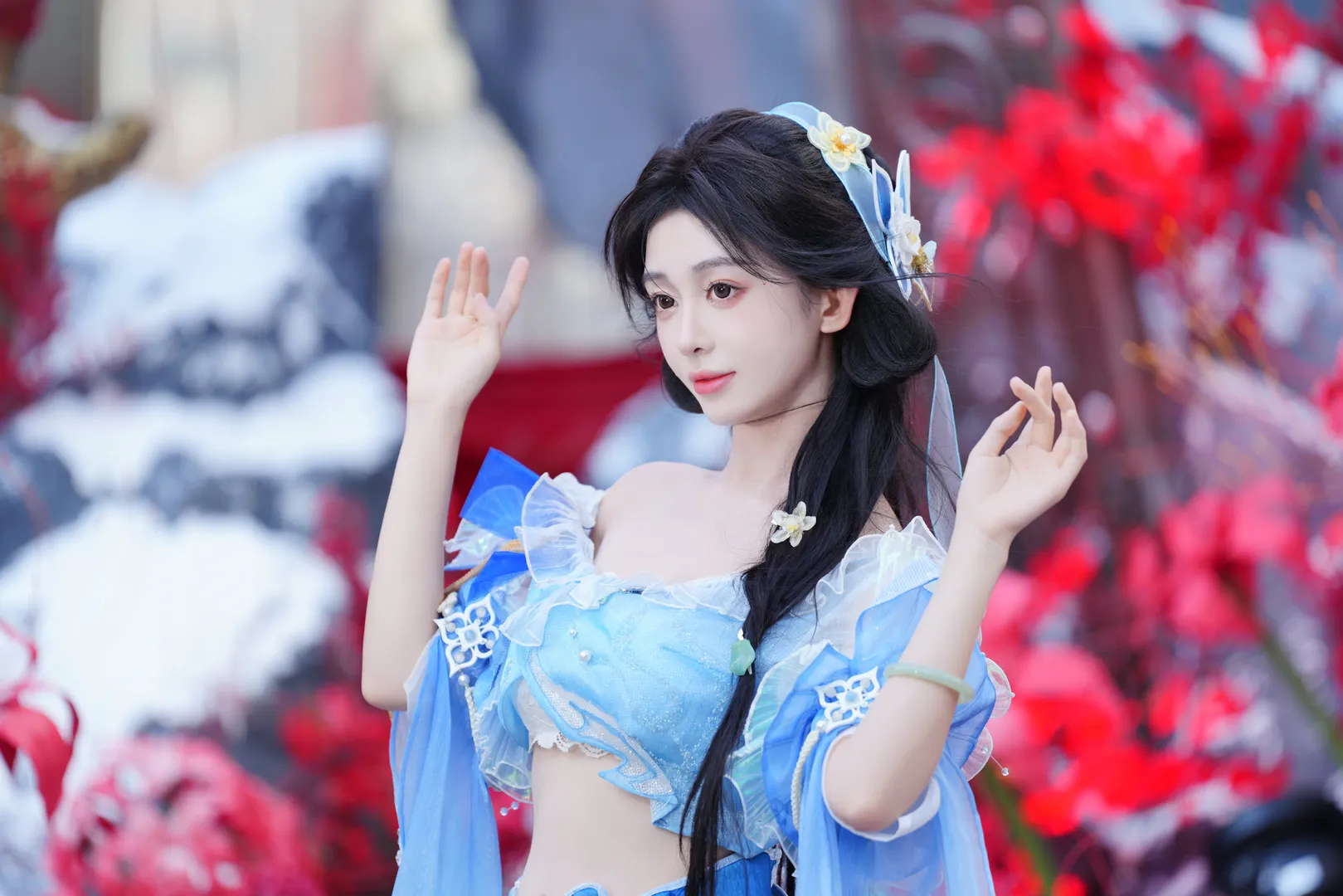 永劫无间, 殷紫萍cos, cosplay日常, 永劫无间嘉年华, 国风仙侠 - 第13张