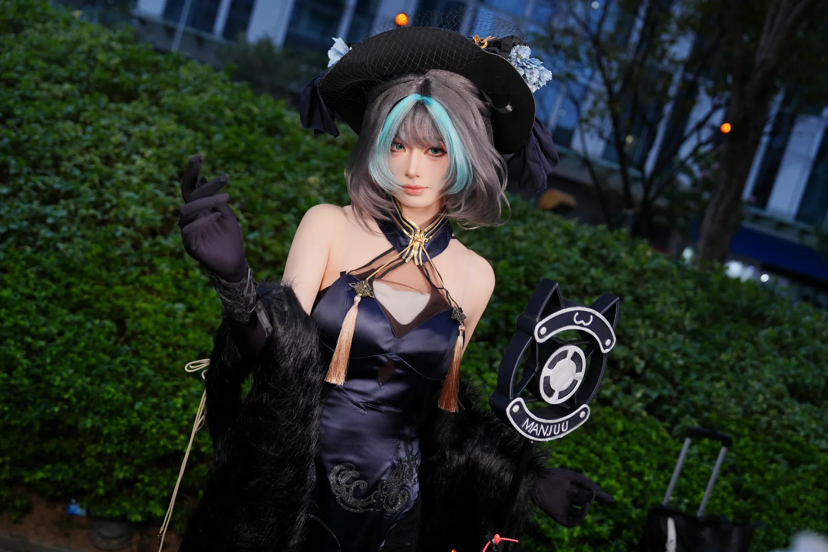 柴郡cos, 碧蓝航线, 萤火虫漫展, 柴郡音乐绚烂, cosplay返图 - 第10张