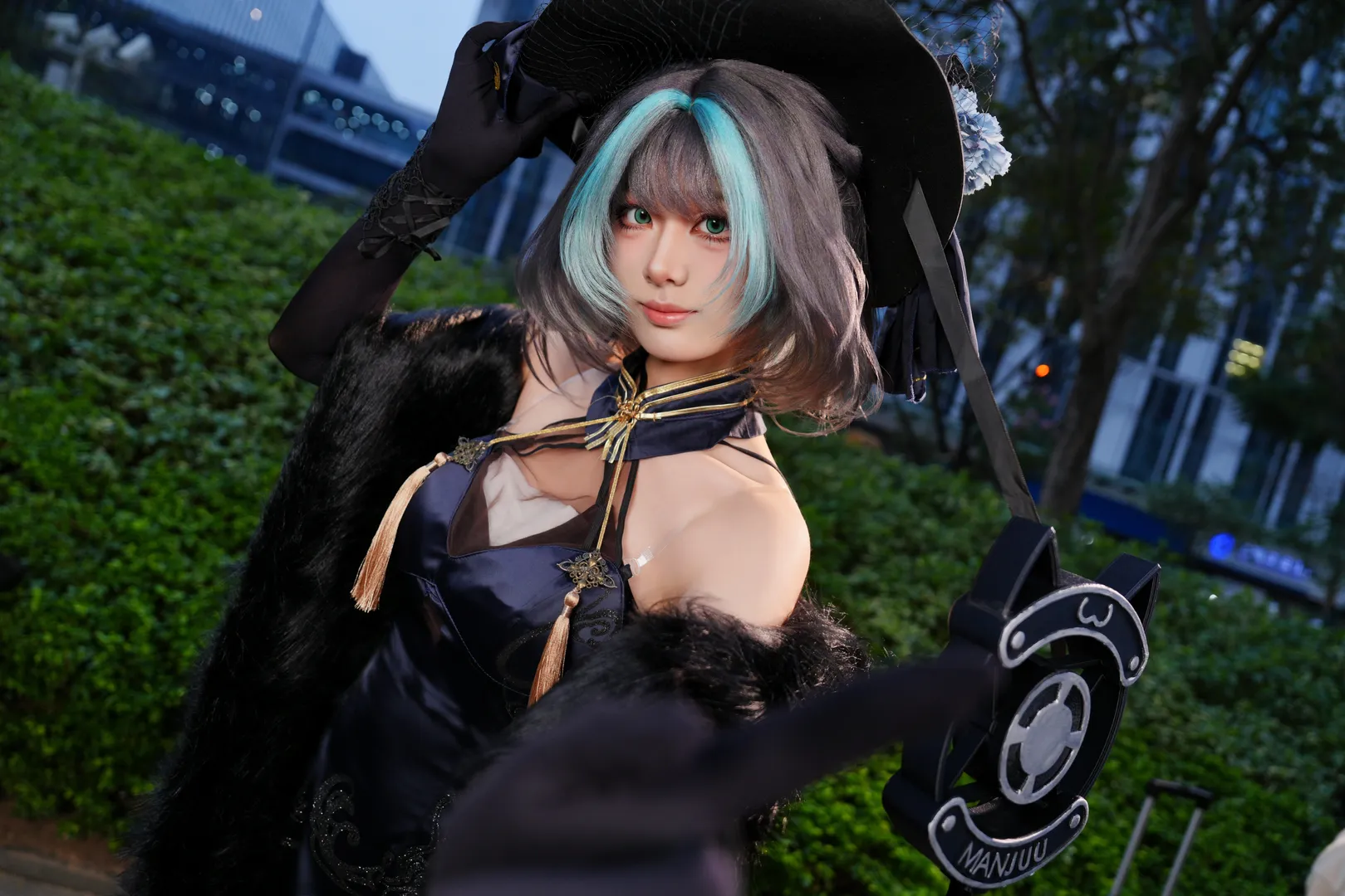 柴郡cos, 碧蓝航线, 萤火虫漫展, 柴郡音乐绚烂, cosplay返图