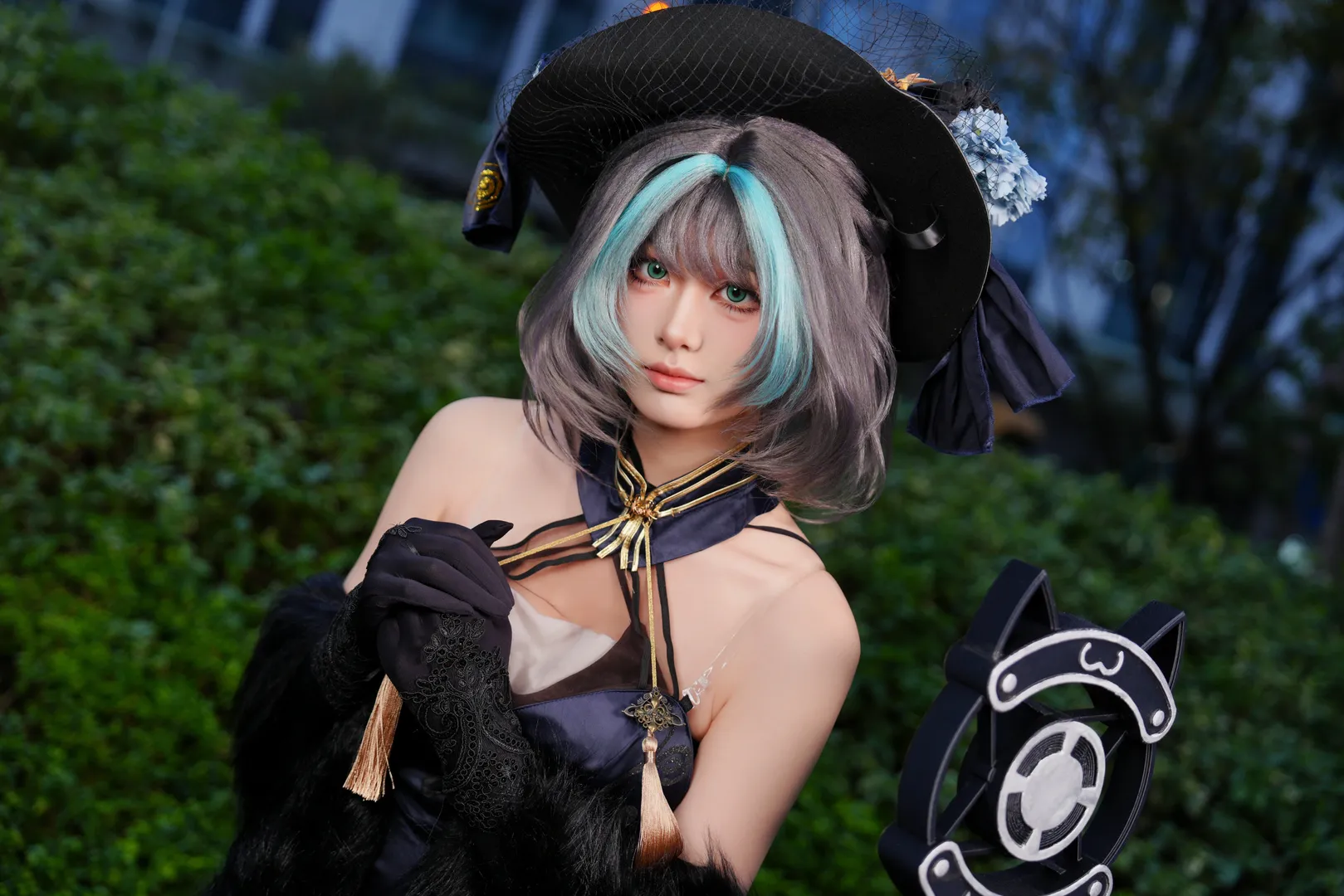 柴郡cos, 碧蓝航线, 萤火虫漫展, 柴郡音乐绚烂, cosplay返图 - 第3张