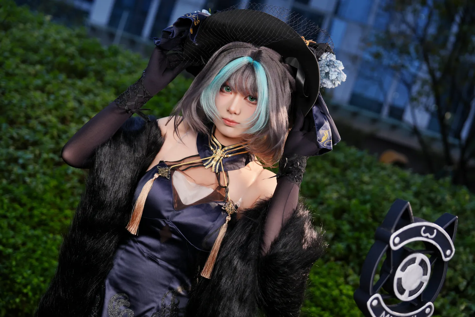 柴郡cos, 碧蓝航线, 萤火虫漫展, 柴郡音乐绚烂, cosplay返图 - 第4张