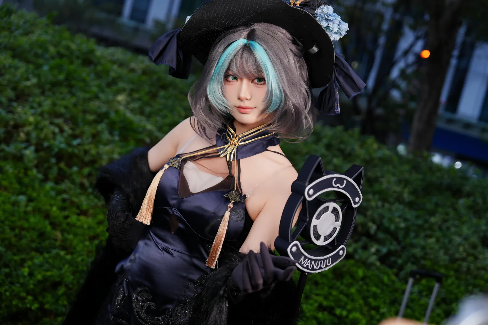 柴郡cos, 碧蓝航线, 萤火虫漫展, 柴郡音乐绚烂, cosplay返图 - 第5张