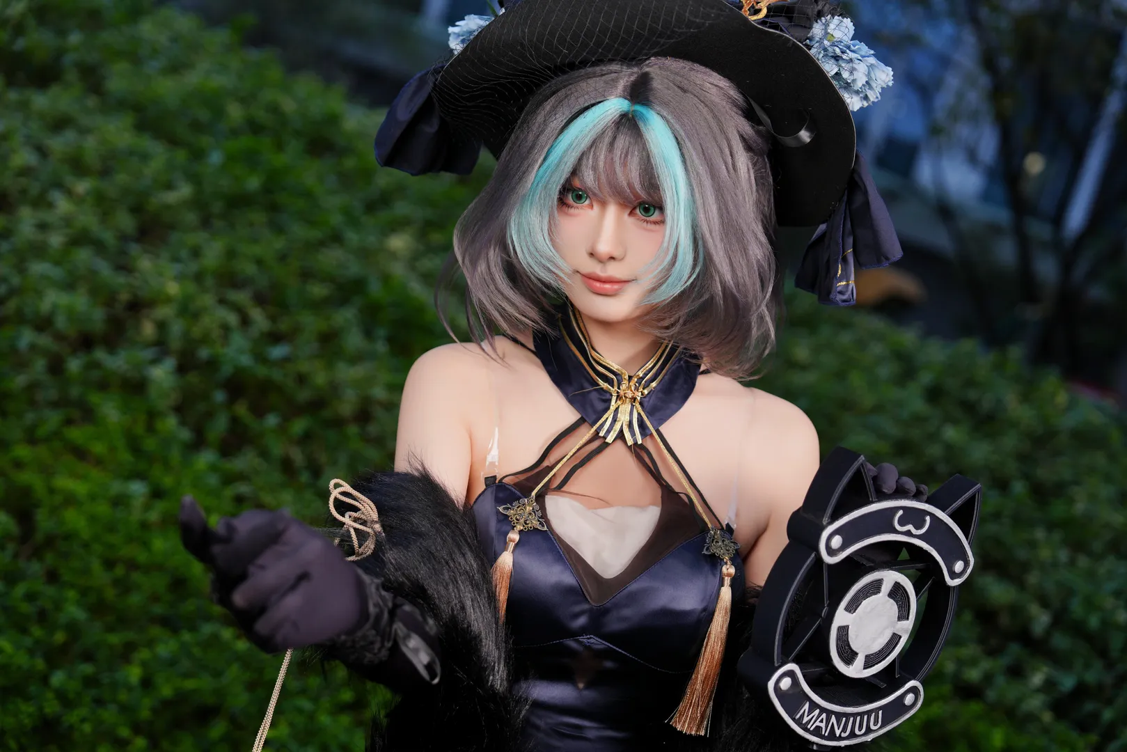 柴郡cos, 碧蓝航线, 萤火虫漫展, 柴郡音乐绚烂, cosplay返图 - 第8张