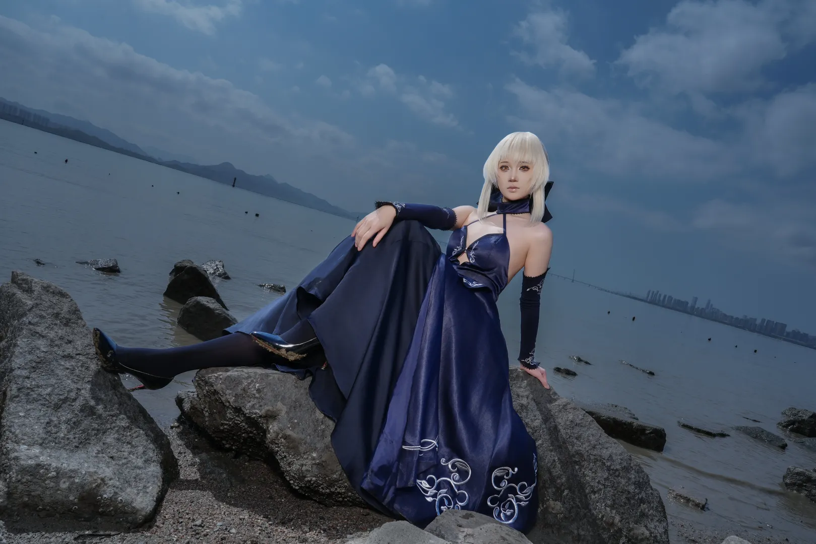 コスプレ, 二次元撮影, アルトリア コスプレ, フェイト, 黒Saber - 11枚目