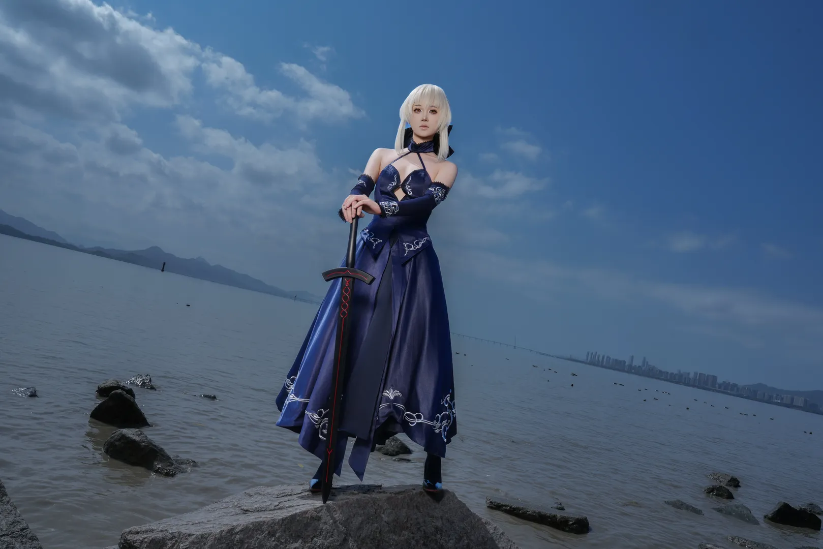 コスプレ, 二次元撮影, アルトリア コスプレ, フェイト, 黒Saber - 12枚目