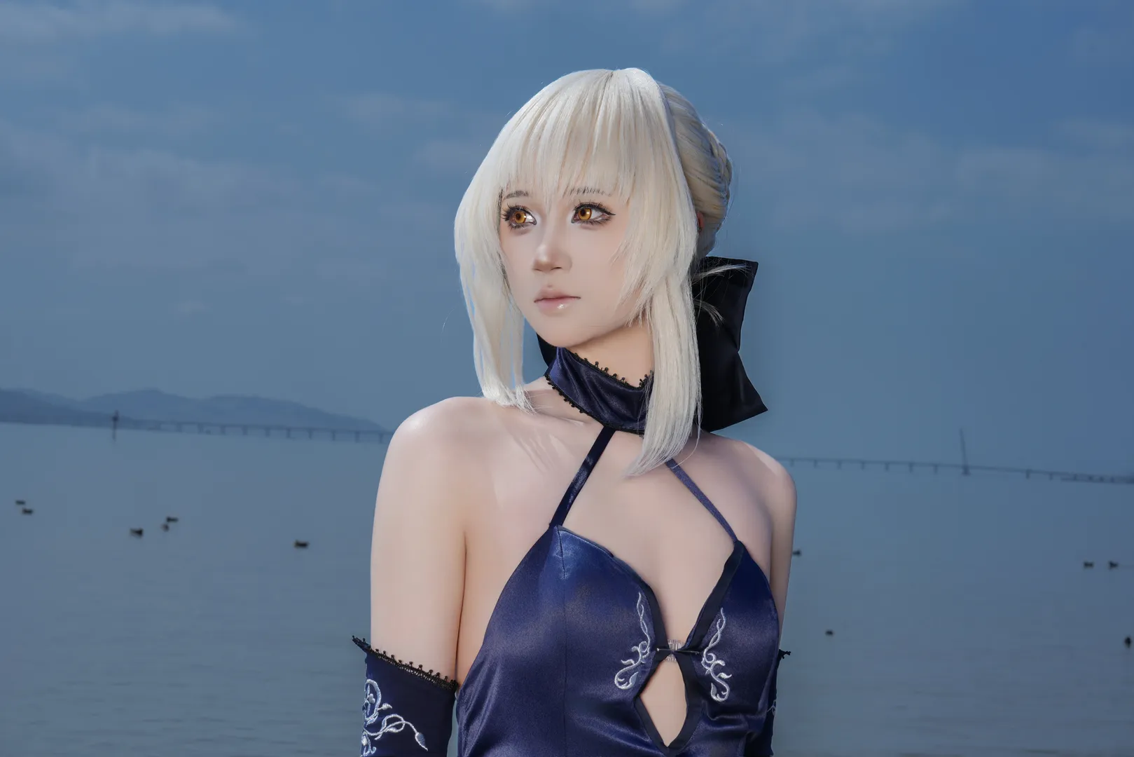 コスプレ, 二次元撮影, アルトリア コスプレ, フェイト, 黒Saber - 7枚目