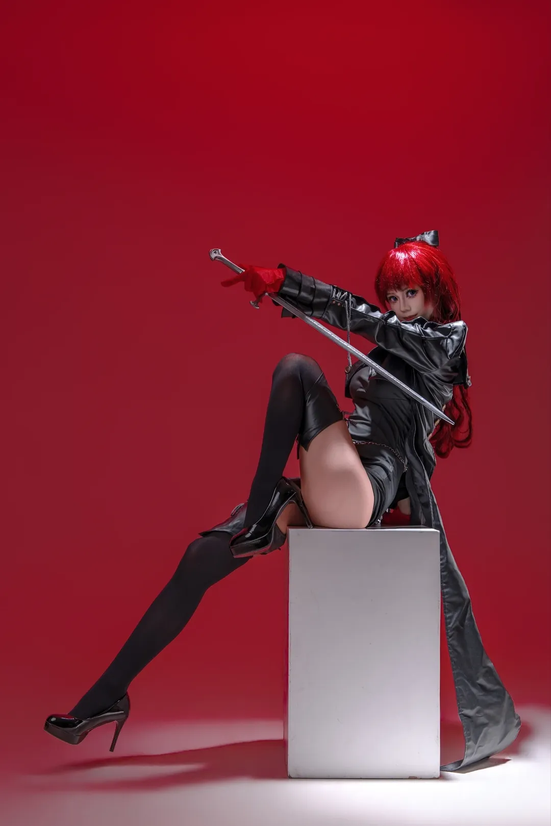 cosplay摄影, 红发cos, 漫展自由行, 北京动漫节, 暗黑风格