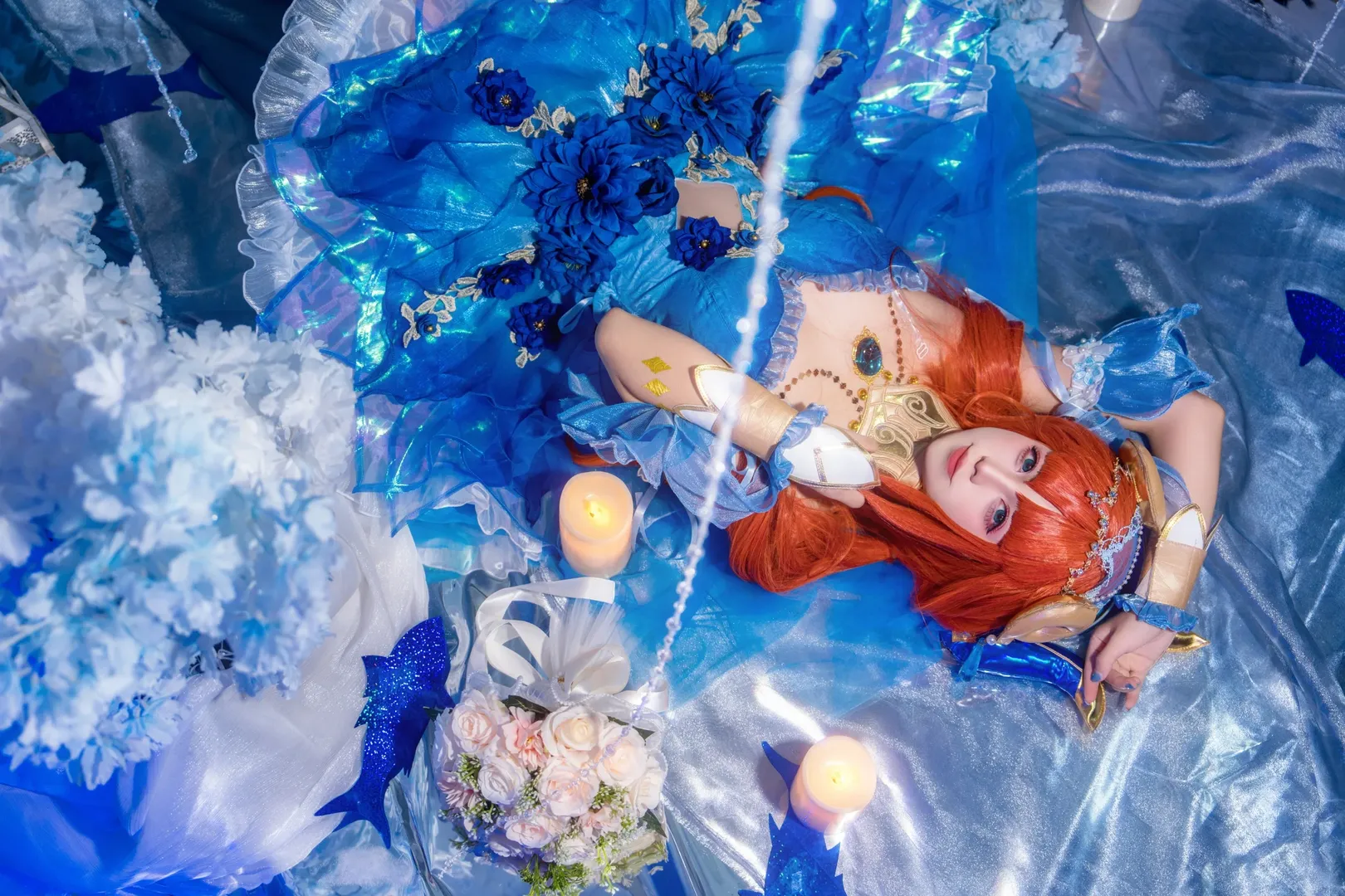 原神, 幻想的なシーン, ニィロウ コスプレ, 同人コスプレ, バレエコスプレ - 2枚目