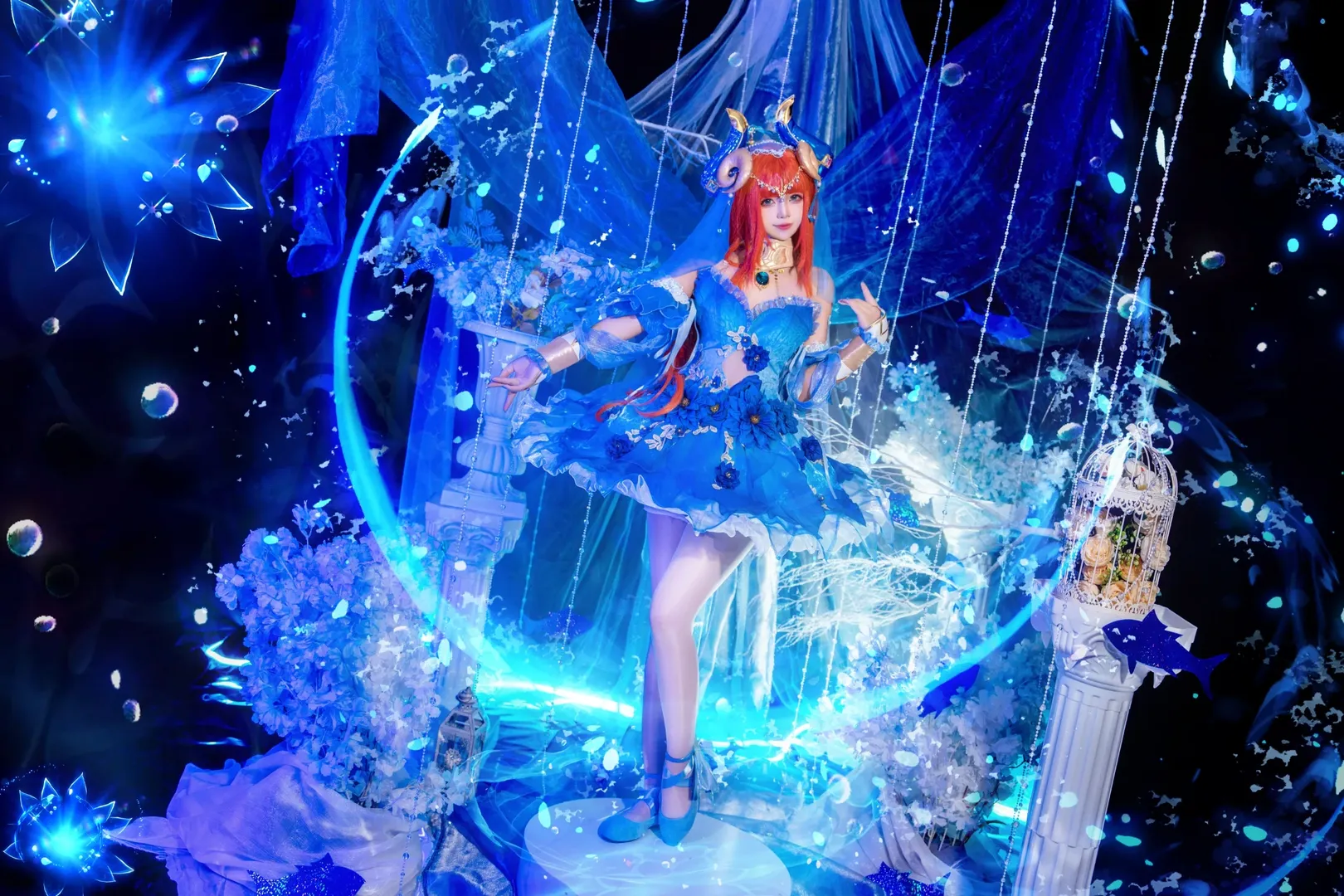 原神, 幻想的なシーン, ニィロウ コスプレ, 同人コスプレ, バレエコスプレ - 3枚目