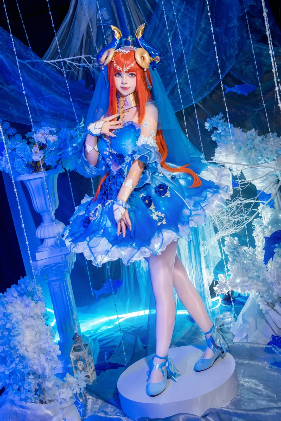 原神, 幻想的なシーン, ニィロウ コスプレ, 同人コスプレ, バレエコスプレ - 4枚目