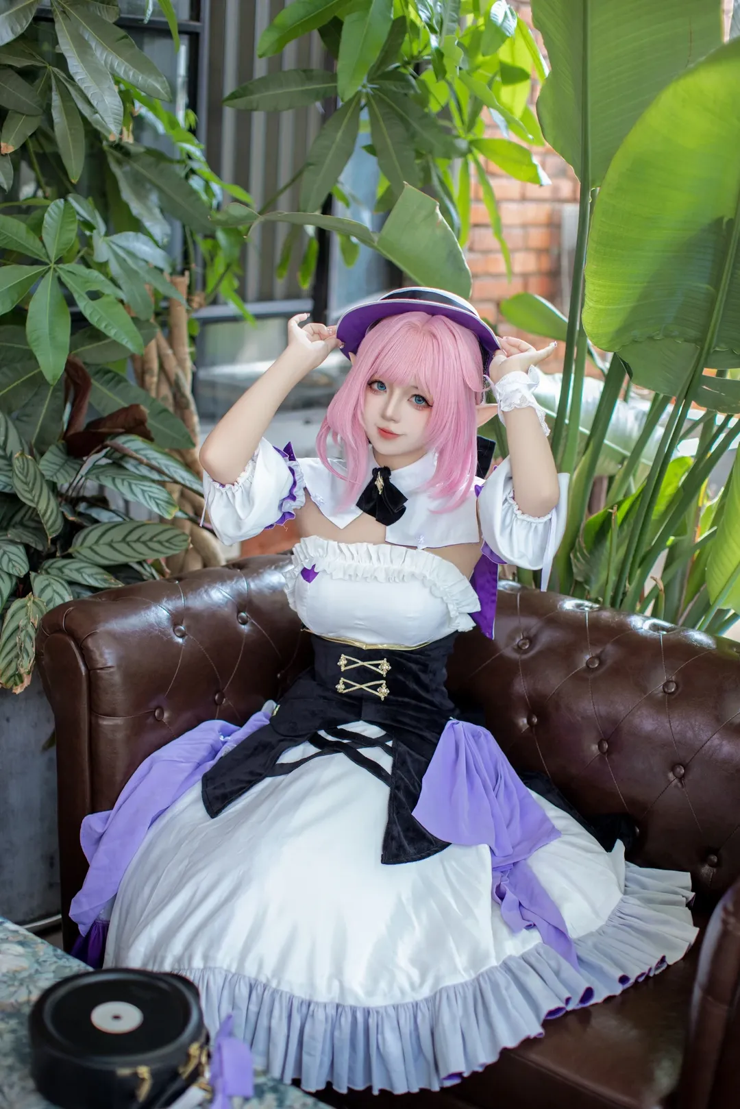爱莉希雅cos, 二次元摄影, 漫展返图, 崩坏3cosplay, 咖啡厅写真 - 第2张