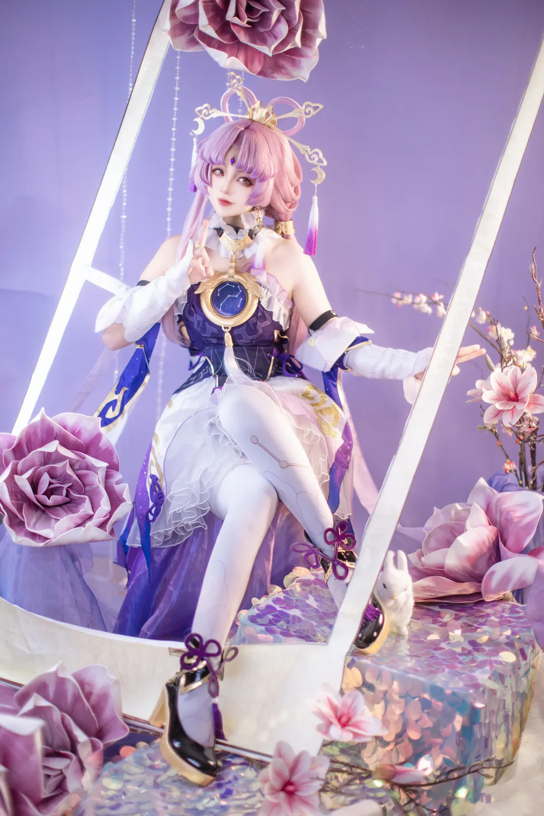 Character accuracy, Aesthetic photography, Honkai: Star Rail, Fu Xuan cosplay, Talisman Master