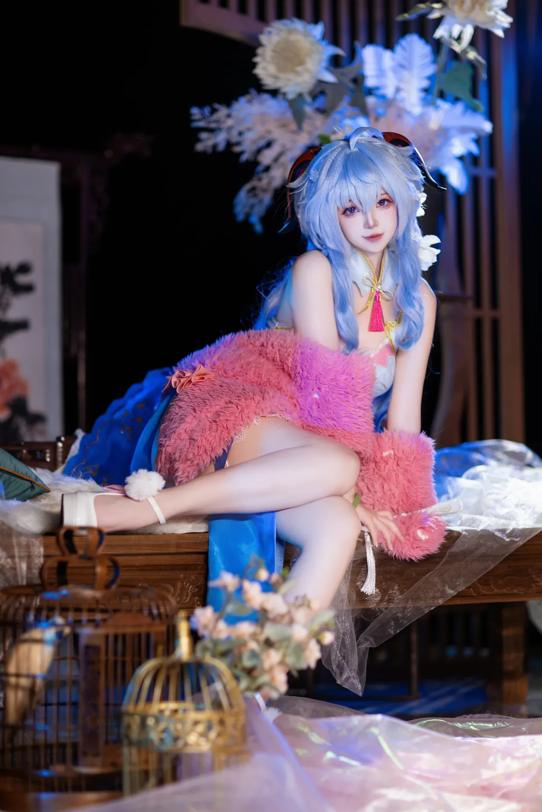 甘雨cos, cosplay摄影, 国风旗袍, 二次元写真, 国风造型 - 第1张