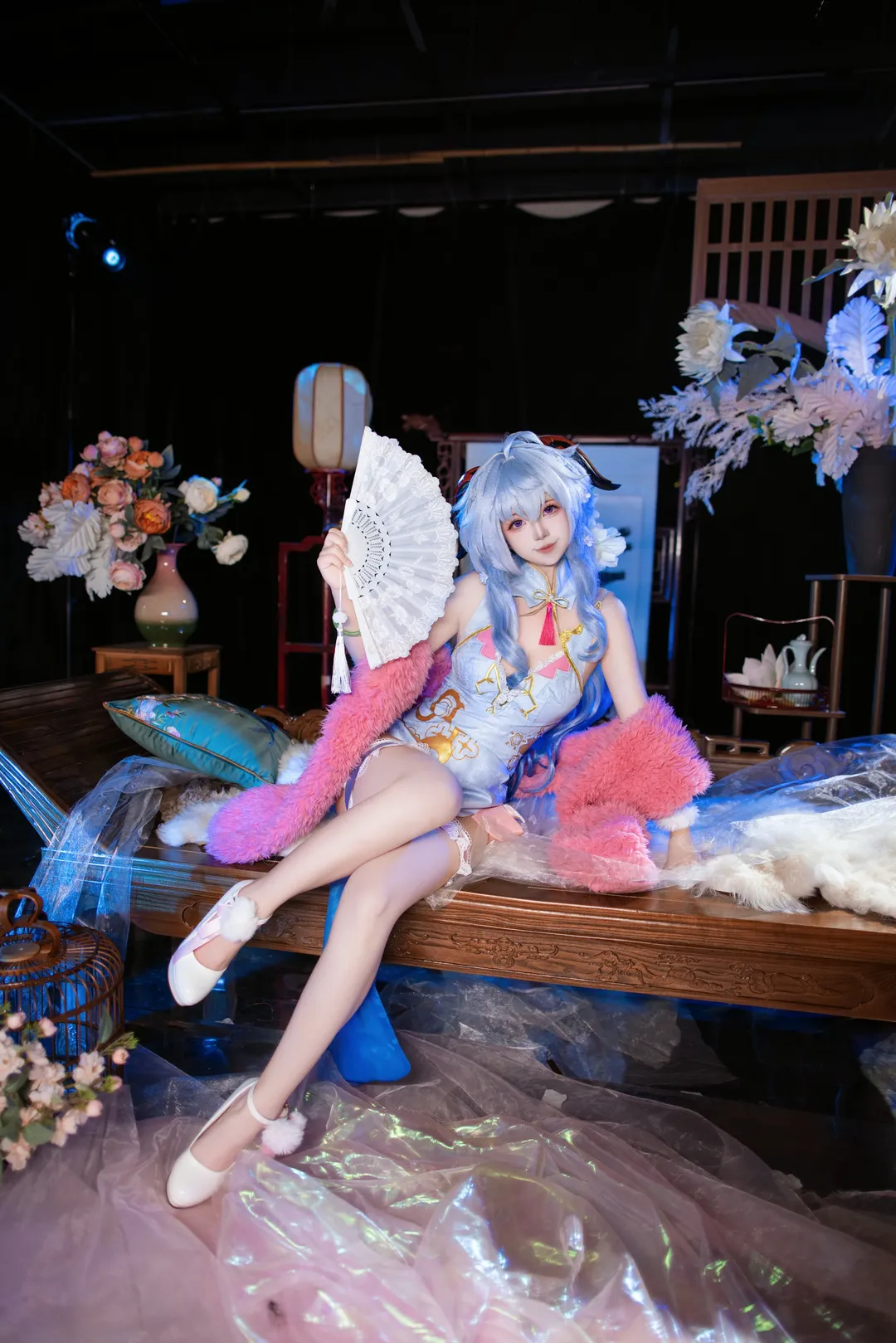 甘雨cos, cosplay摄影, 国风旗袍, 二次元写真, 国风造型