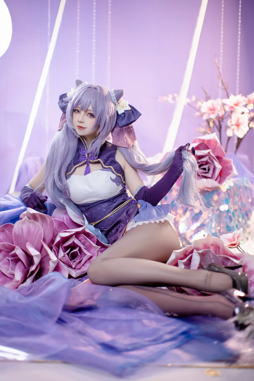 コスプレ, 原神, 美的写真, 刻晴コスプレ, 漢服風 - 3枚目