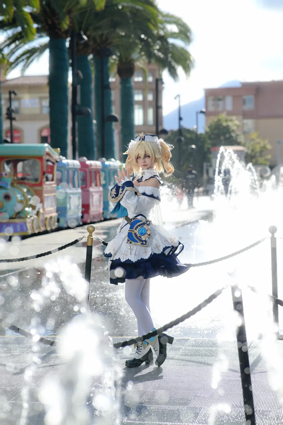 治愈系, 唯美摄影, cosplay, 芭芭拉cos, 户外摄影 - 第2张