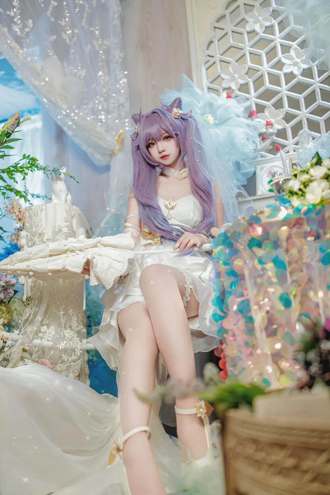ロールプレイ, 二次元, 原神, 花嫁コスプレ, 刻晴コスプレ - 3枚目