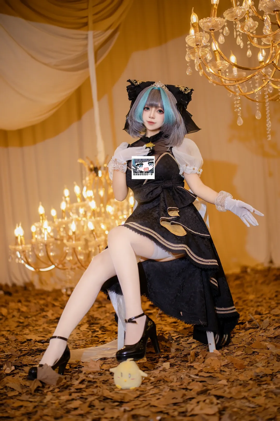 柴郡cos, 碧蓝航线, cosplay摄影, 二次元穿搭, 音乐会礼服 - 第2张