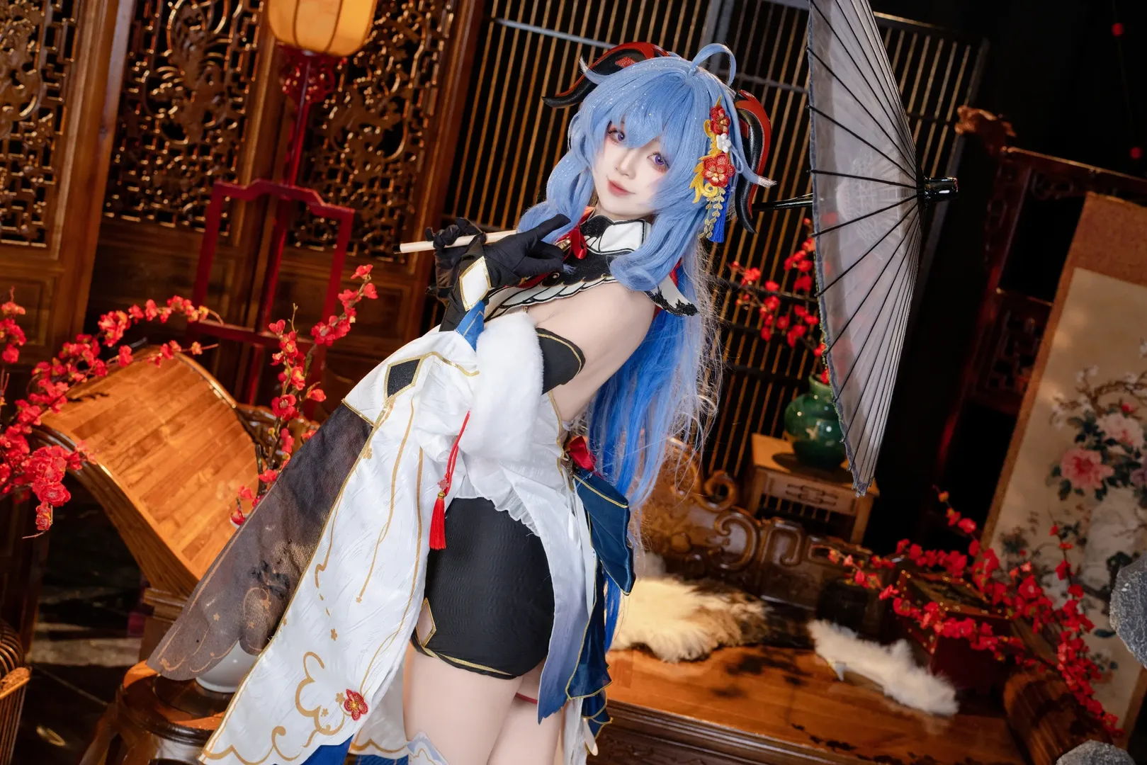 原神, 甘雨cos, cosplay摄影, 古风汉元素, 二次元ootd - 第3张