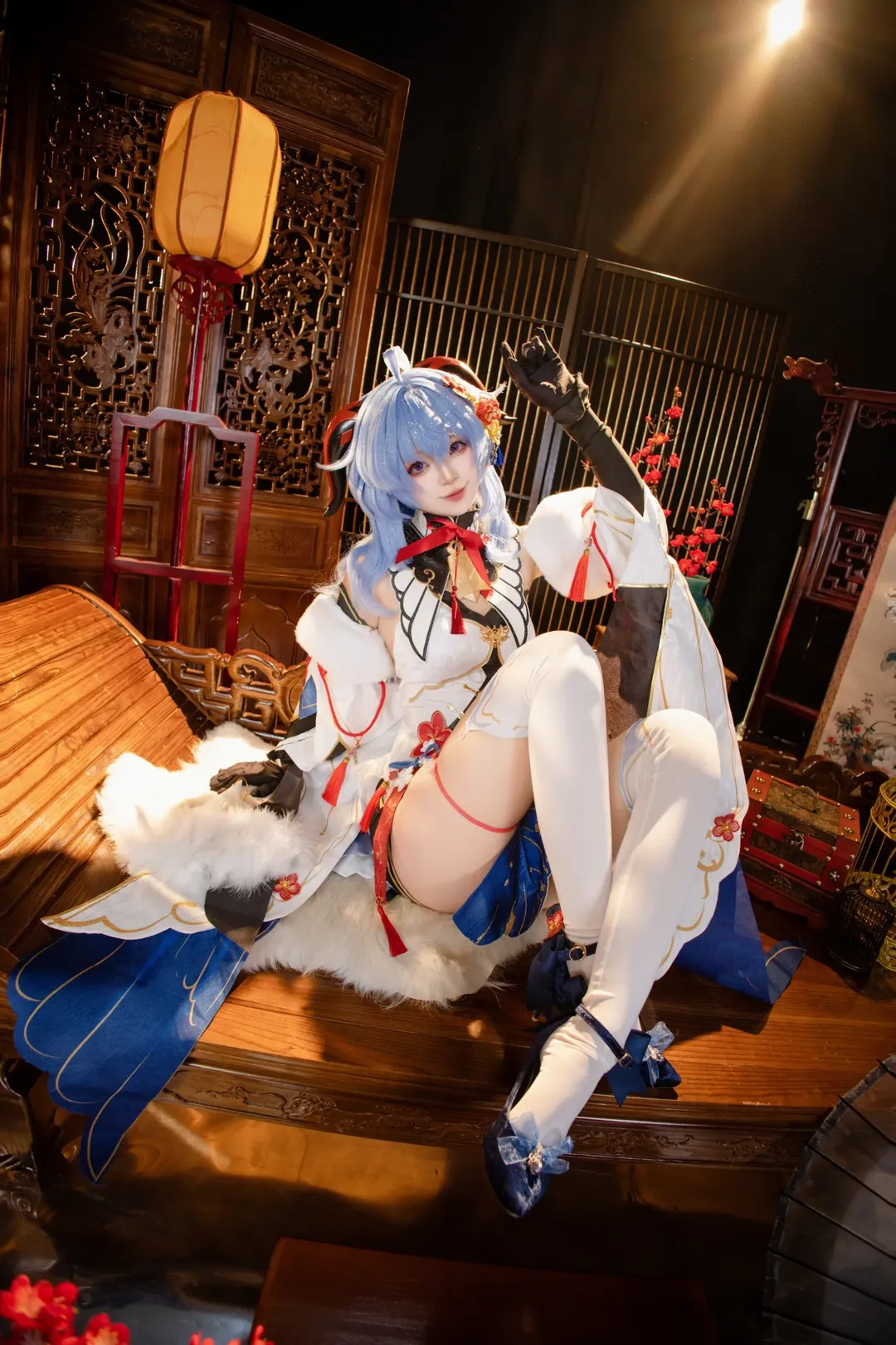 原神, 甘雨cos, cosplay摄影, 古风汉元素, 二次元ootd - 第4张