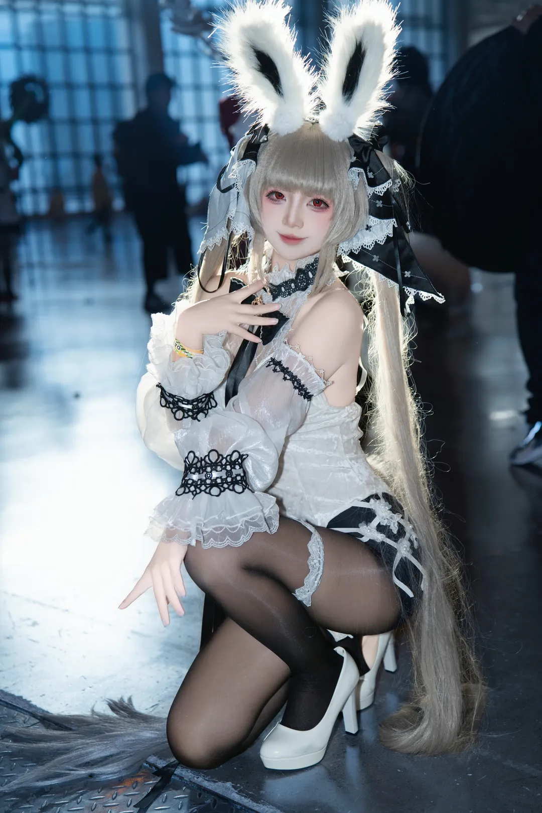 碧蓝航线, 兔女郎, 漫展场照, 二次元cosplay, 可畏cos - 第2张