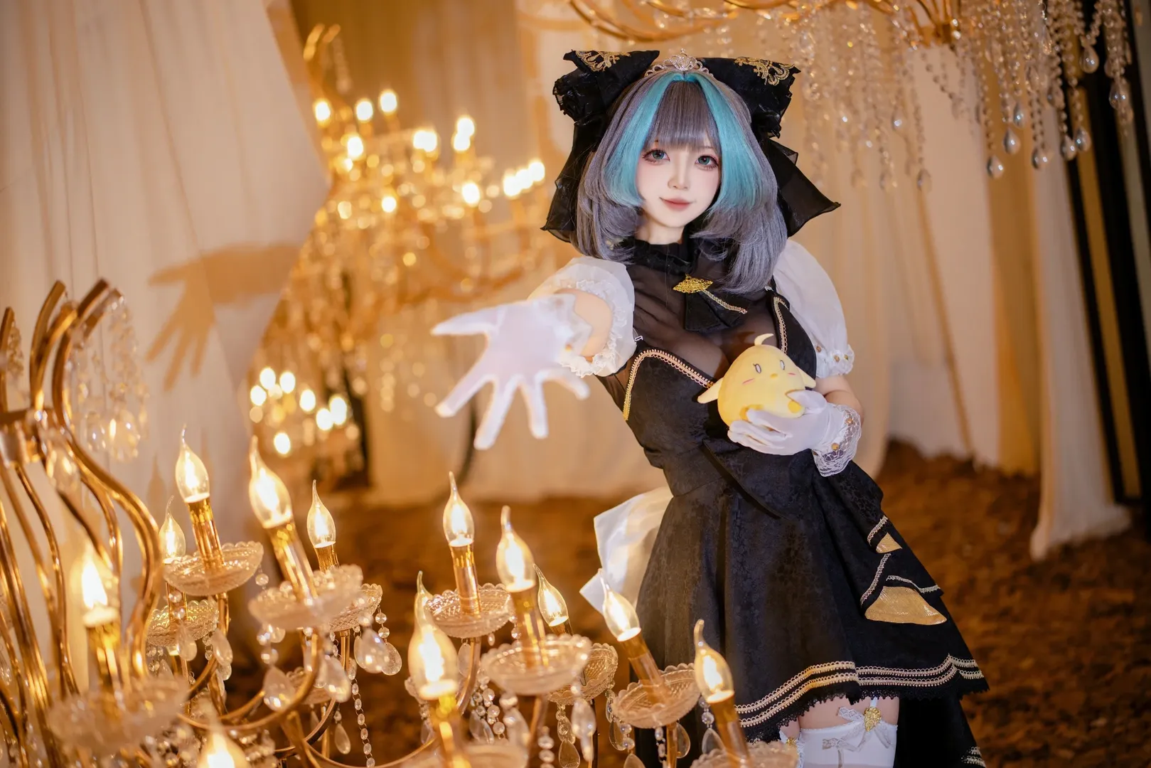 柴郡cos, 碧蓝航线, 女仆装, cosplay摄影, 二次元还原 - 第4张