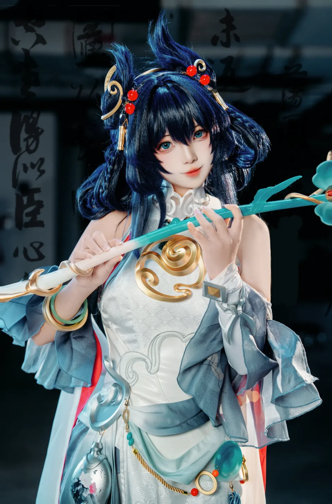 公孙离cos, 离恨烟cosplay, 国风摄影, cosplay妆容, 古风服饰