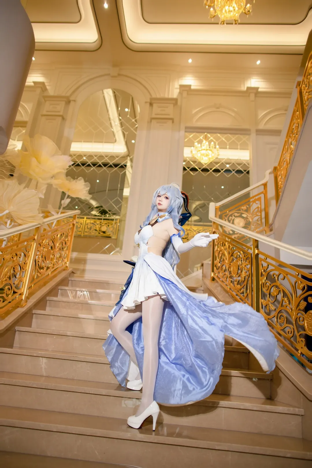 Cosplay, 原神, 角色还原, 甘雨cos, 室内拍摄