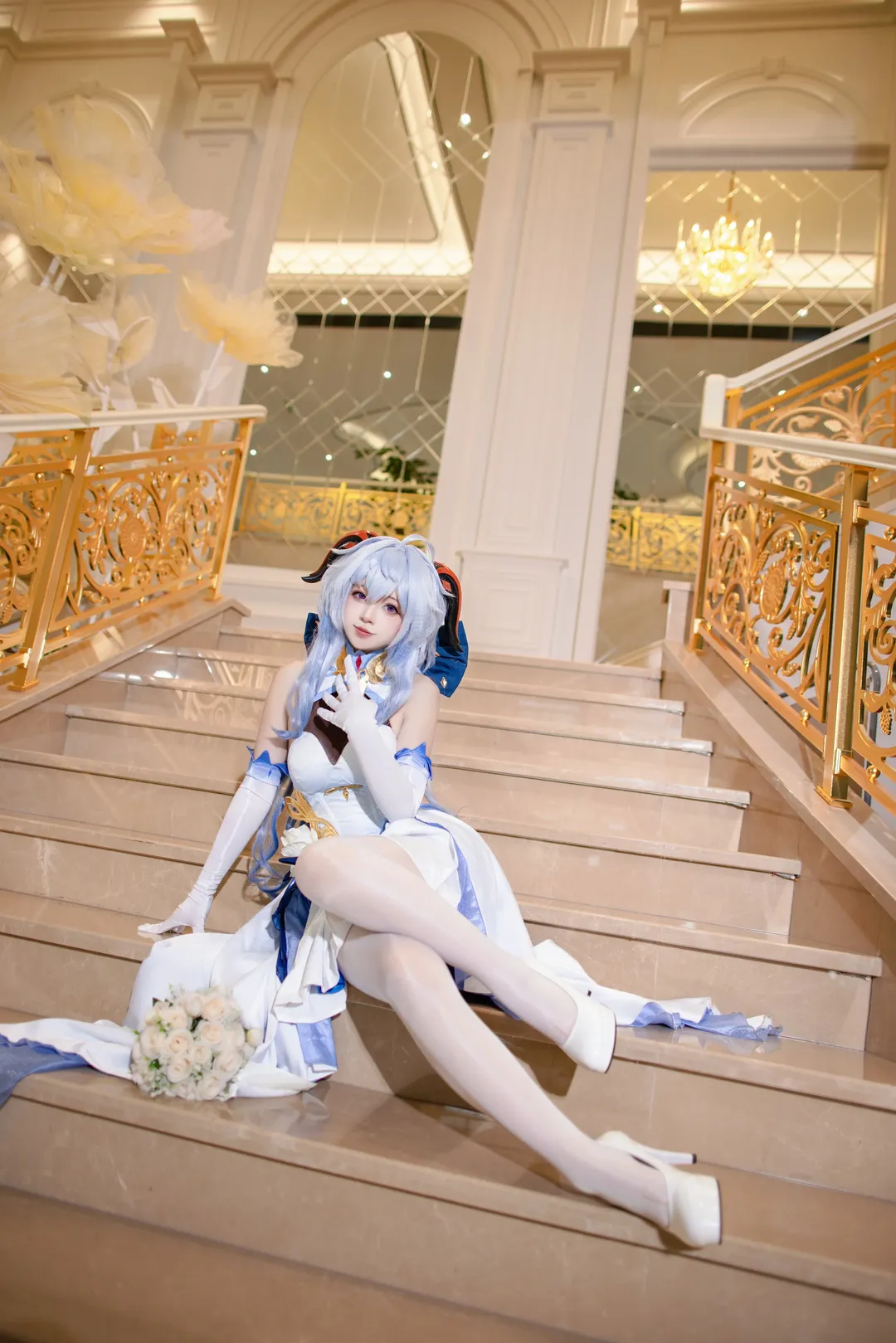 Cosplay, 原神, 角色还原, 甘雨cos, 室内拍摄 - 第2张