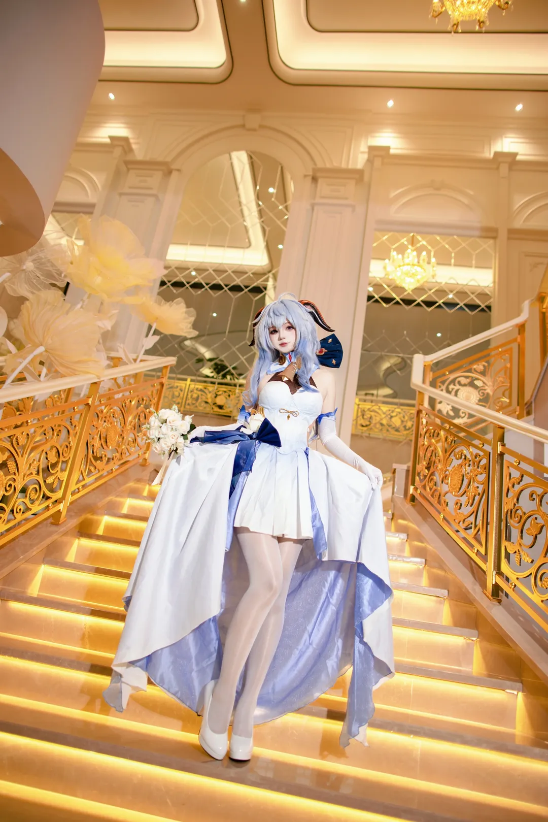 Cosplay, 原神, 角色还原, 甘雨cos, 室内拍摄 - 第4张