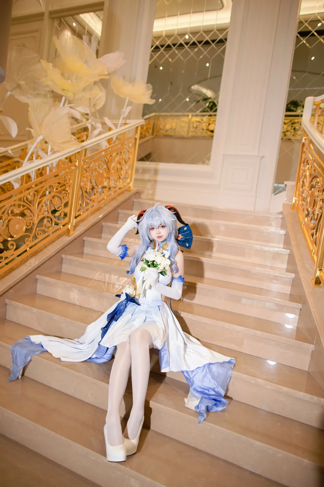 Cosplay, 原神, 角色还原, 甘雨cos, 室内拍摄 - 第5张