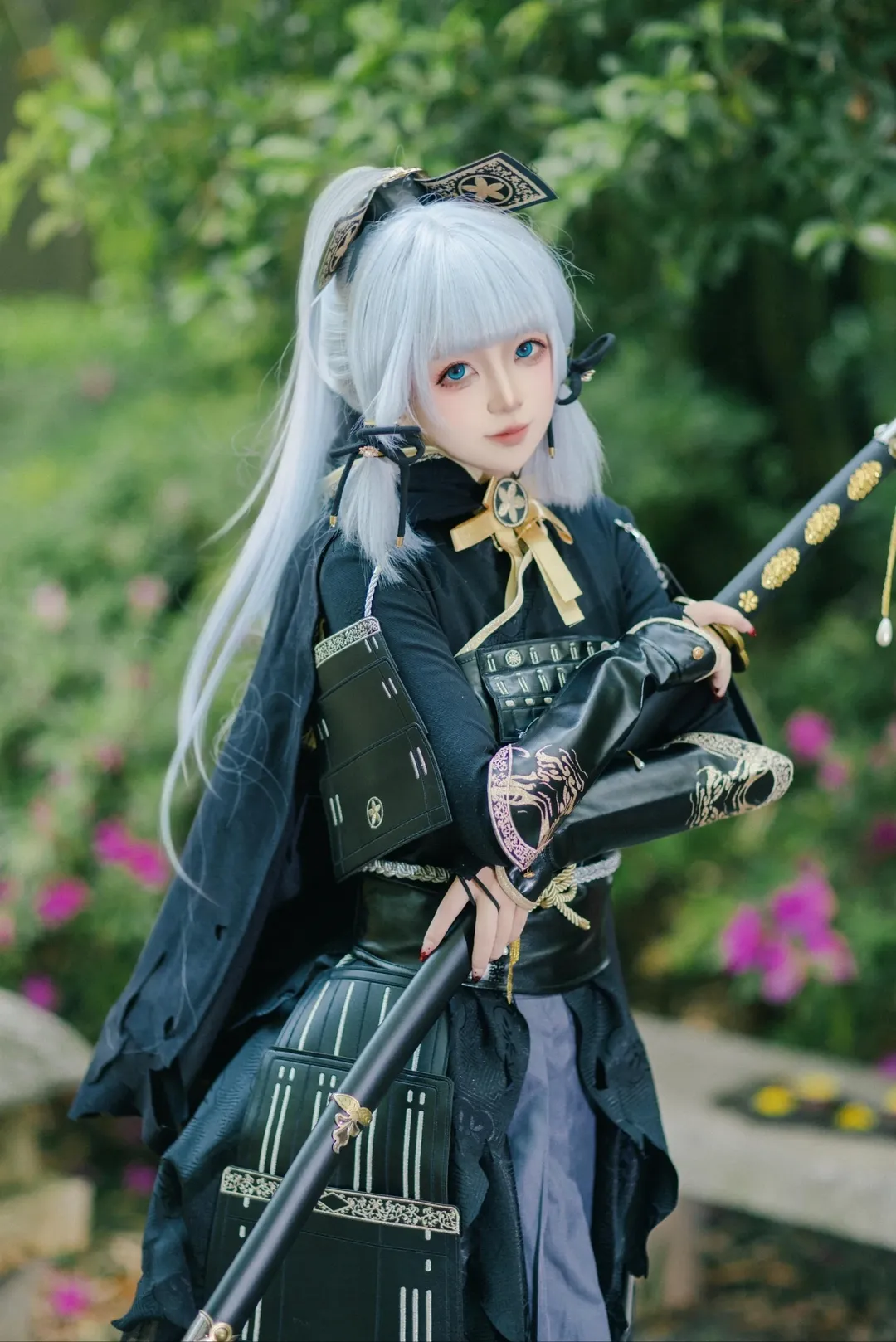 原神, キャラクター再現, 神里綾華 コスプレ, 日本庭園, 昆明で映え写真