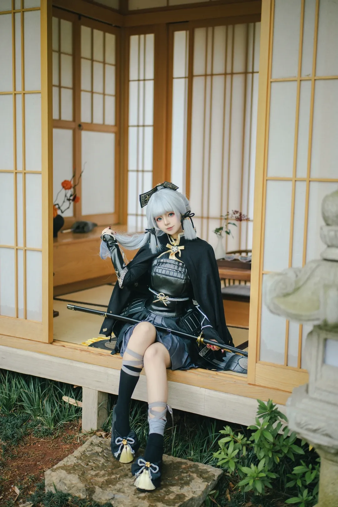 原神, 角色还原, 神里绫华cos, 日式庭院, 昆明出片 - 第2张