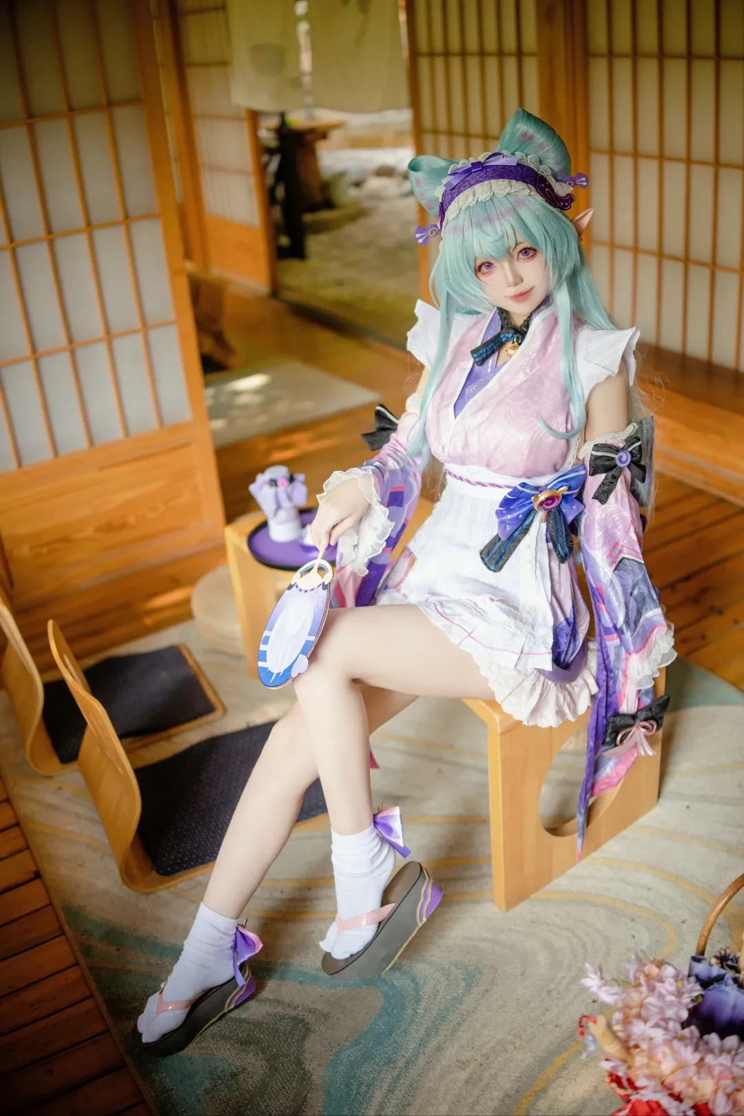 Cosplay, Genshin Impact, Atmosphere, Japanese-style photography, Mizuki cosplay - Image 2