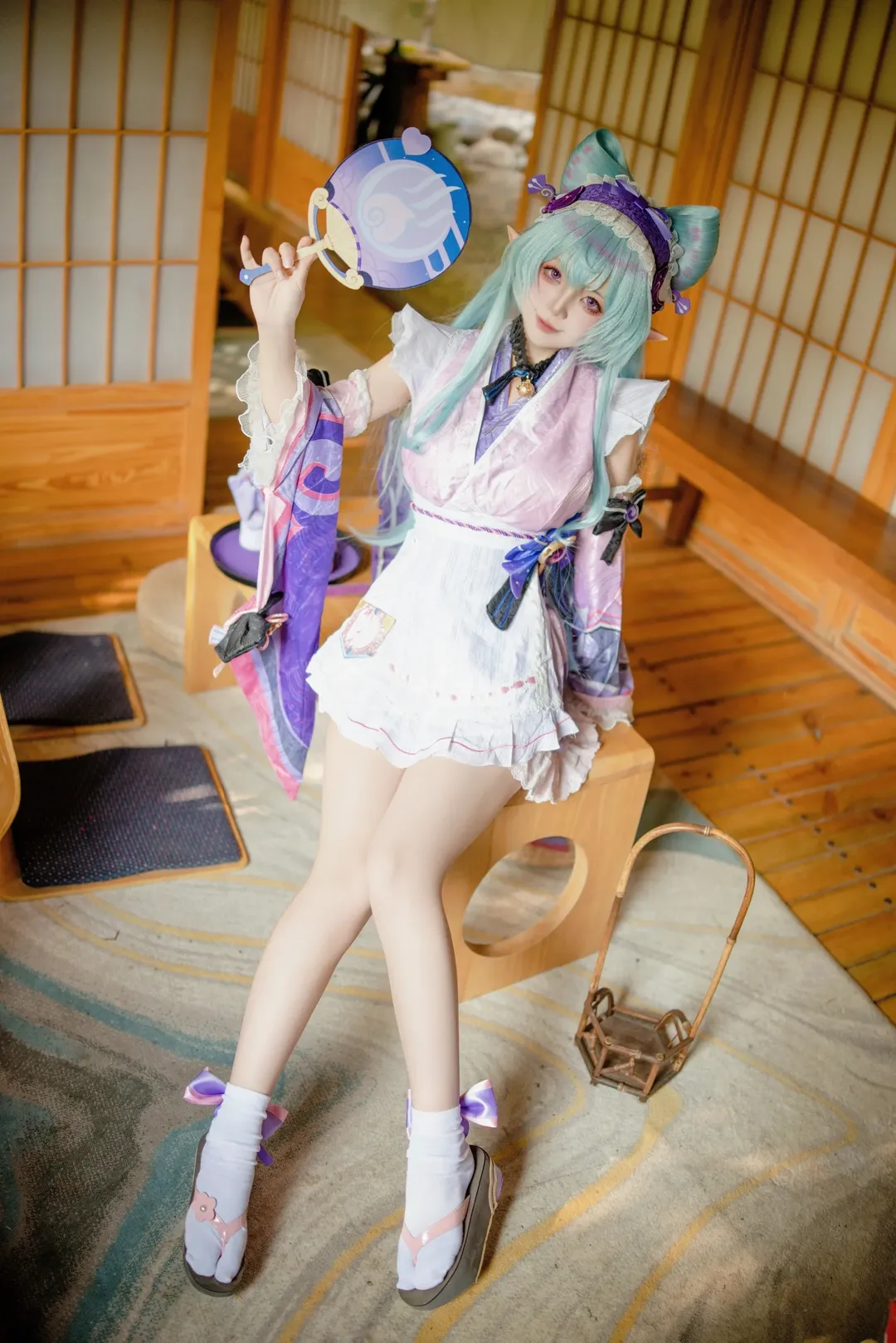 Cosplay, Genshin Impact, Atmosphere, Japanese-style photography, Mizuki cosplay - Image 3