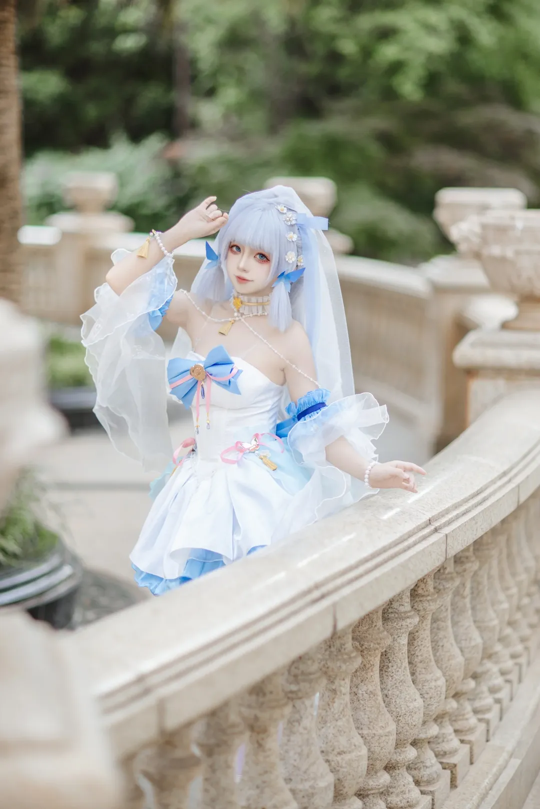 原神, 户外拍摄, 神里绫华cos, 告白序曲, 五一版本 - 第3张