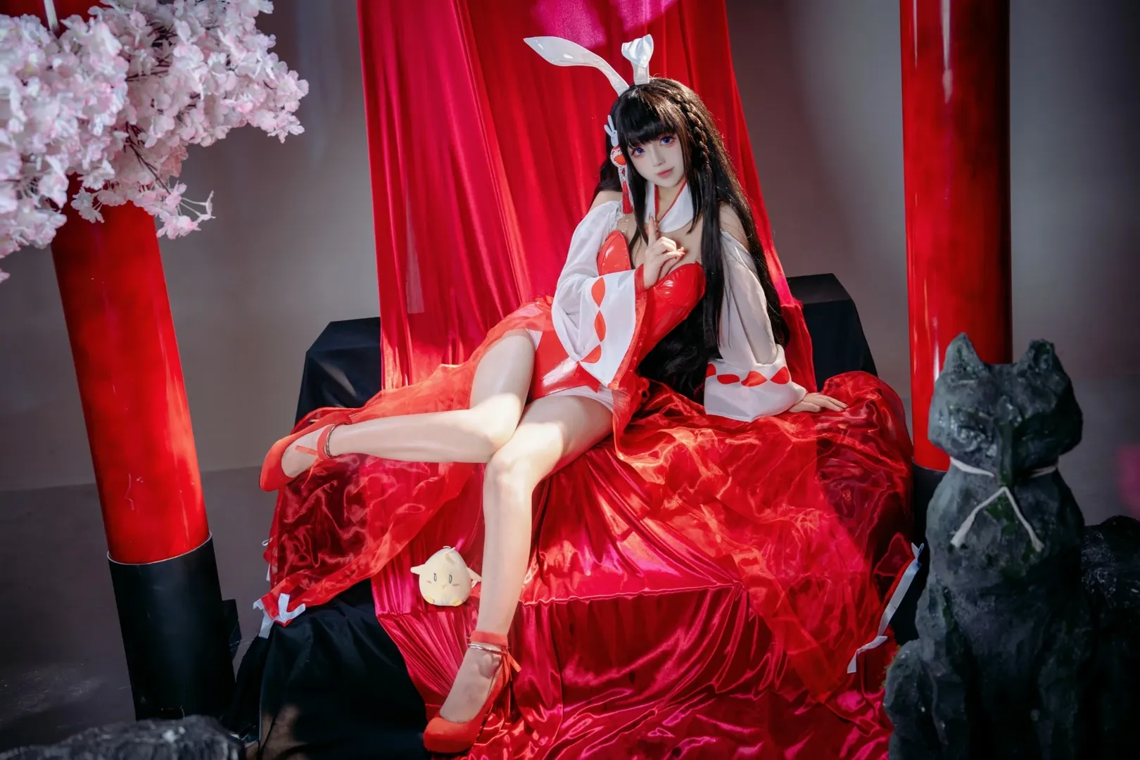 角色扮演, 碧蓝航线, 日系风格, 兔女郎, 大山cos - 第3张