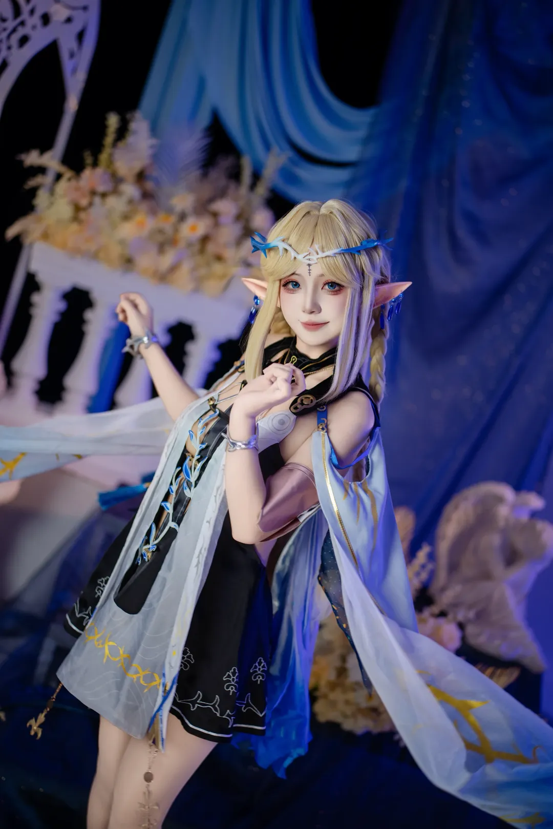 鳴潮, キャラクター再現, コスプレ, 雰囲気のある写真, カルテジア コスプレ