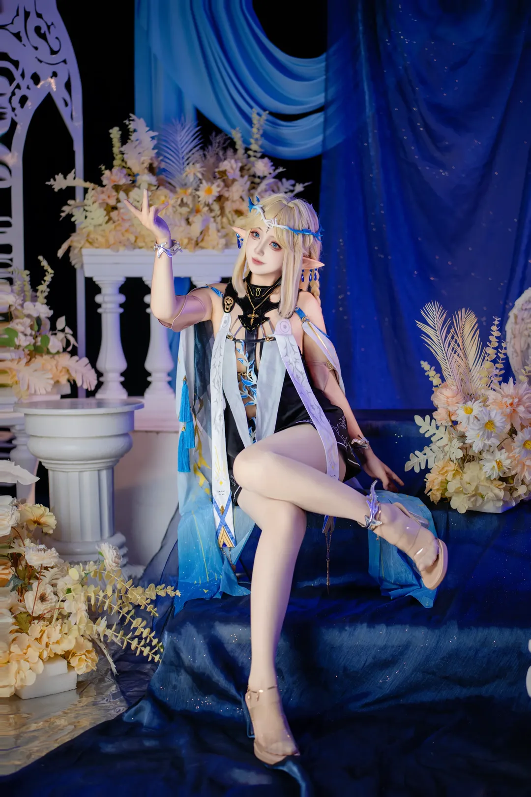 鸣潮, 角色还原, cosplay, 氛围感摄影, 卡提希娅cos - 第3张