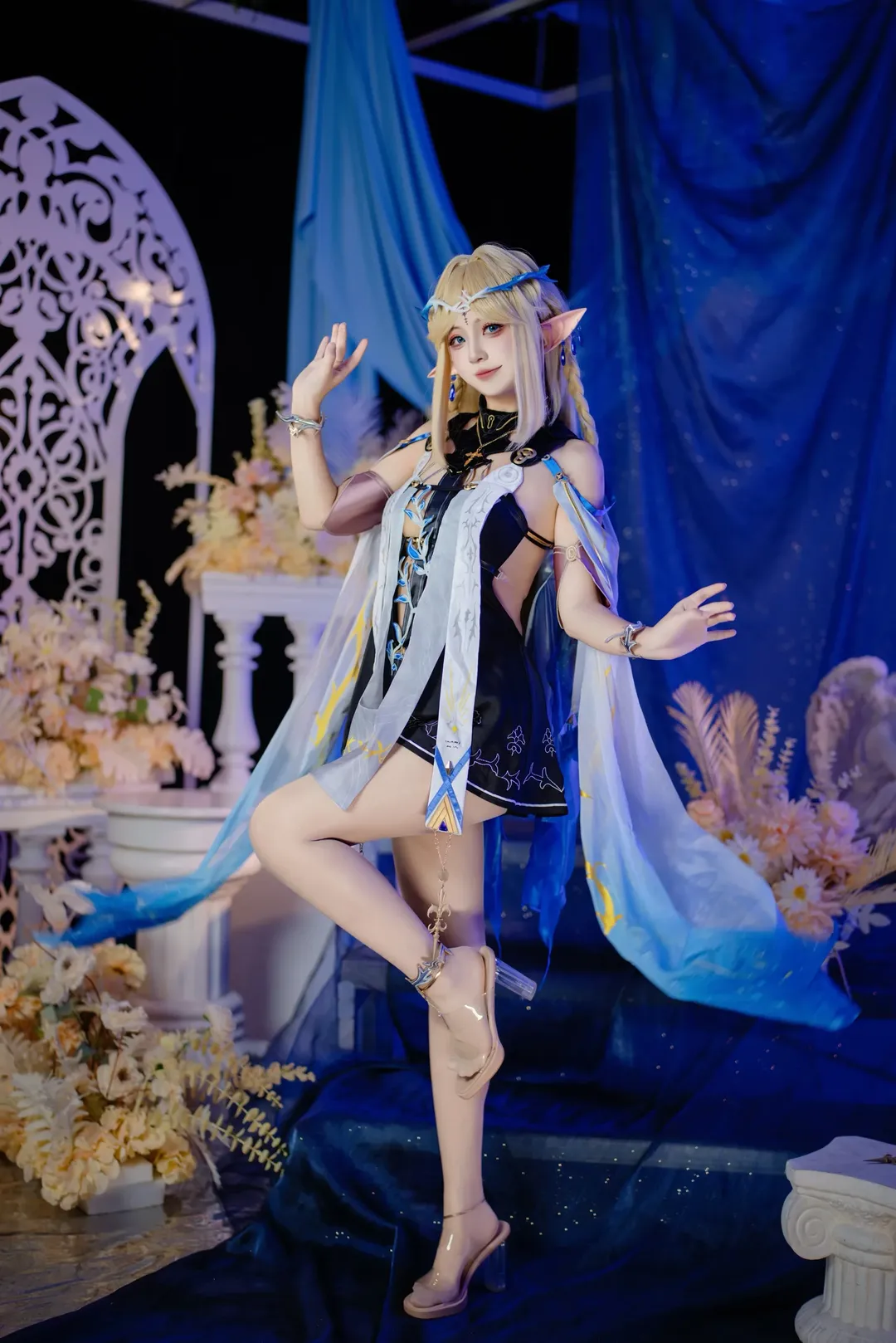 鸣潮, 角色还原, cosplay, 氛围感摄影, 卡提希娅cos - 第4张