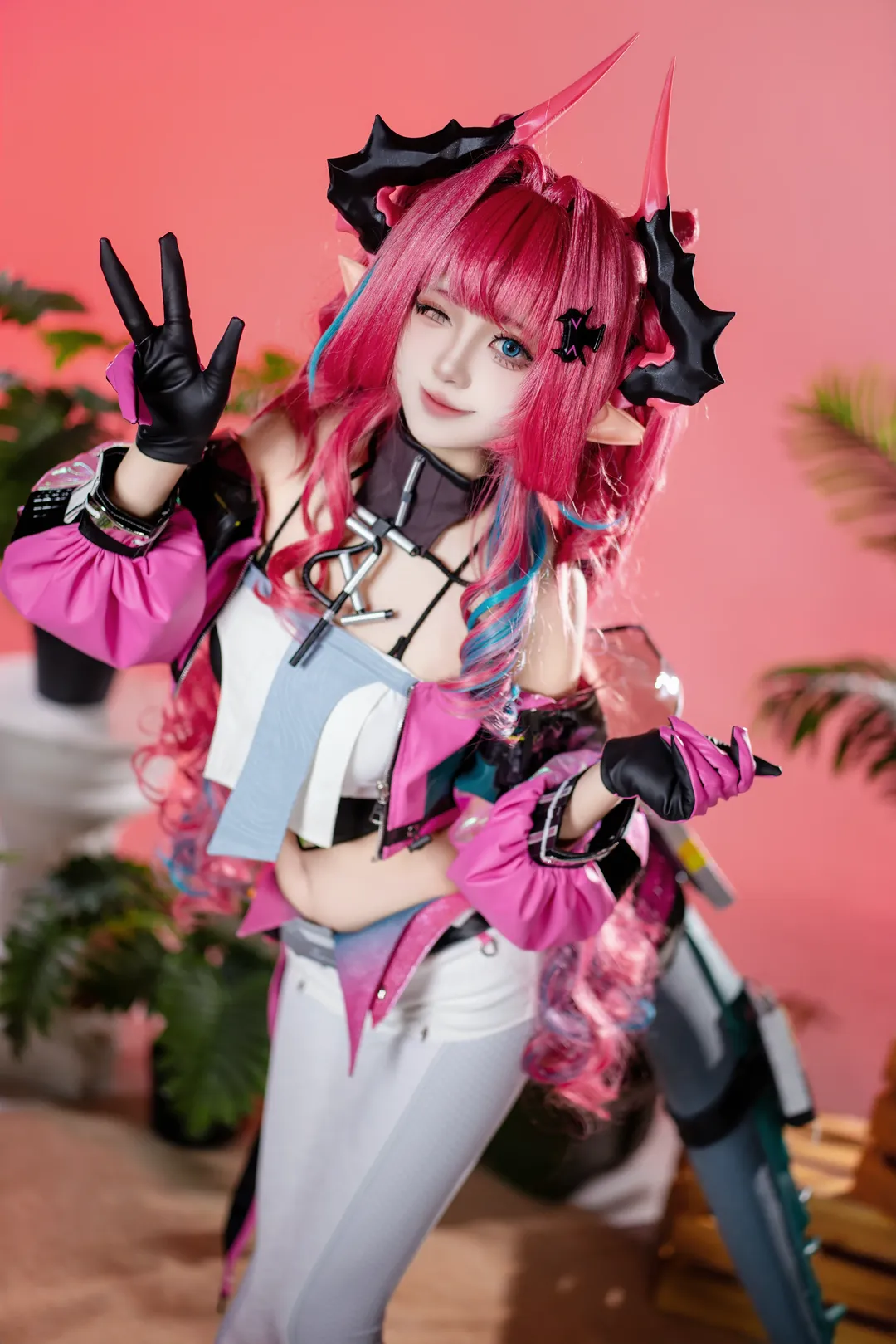 Cosplay, 角色还原, 明日方舟终末地, 伊冯cos, 生日贺礼