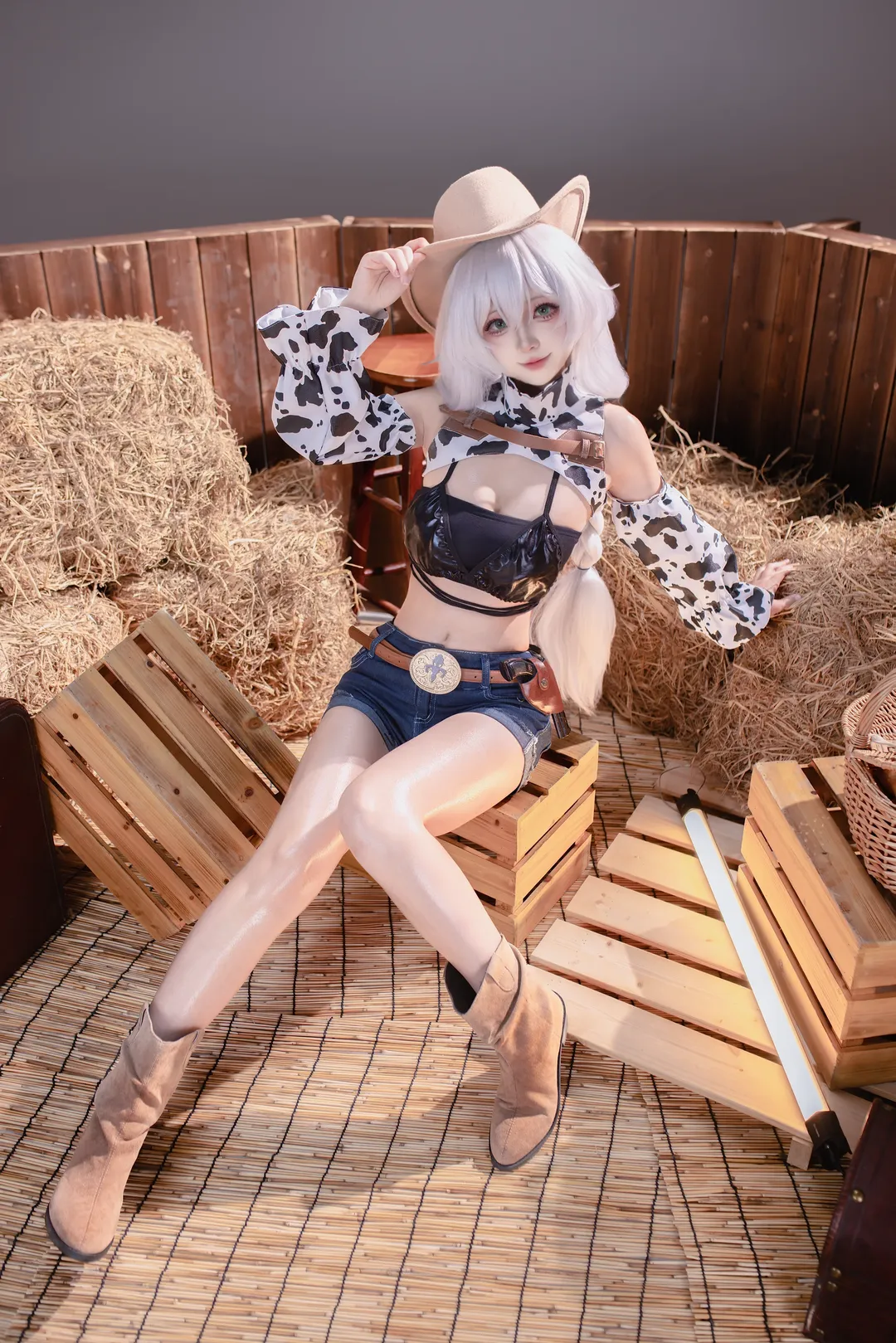 コスプレ, 二次元撮影, アズールレーン, ファーゴコスプレ, カウボーイ写真