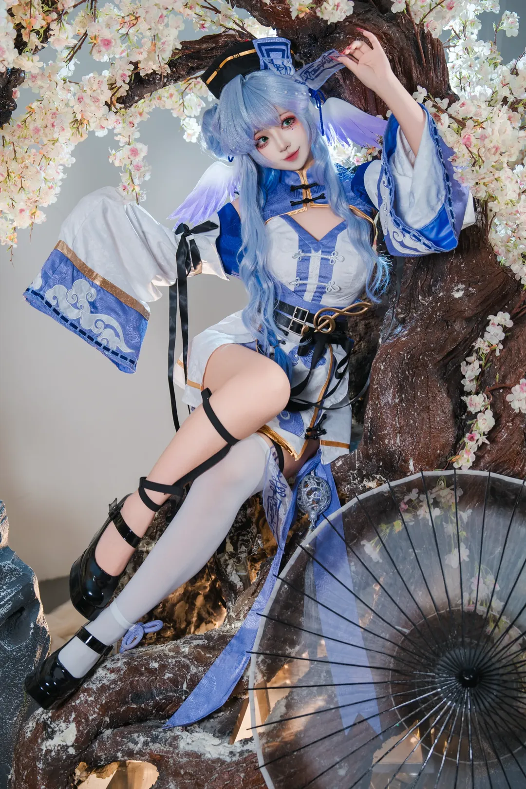 角色扮演, 崩壞星穹鐵道, 知更鳥cos, 櫻花背景, 細節還原 - 第4張
