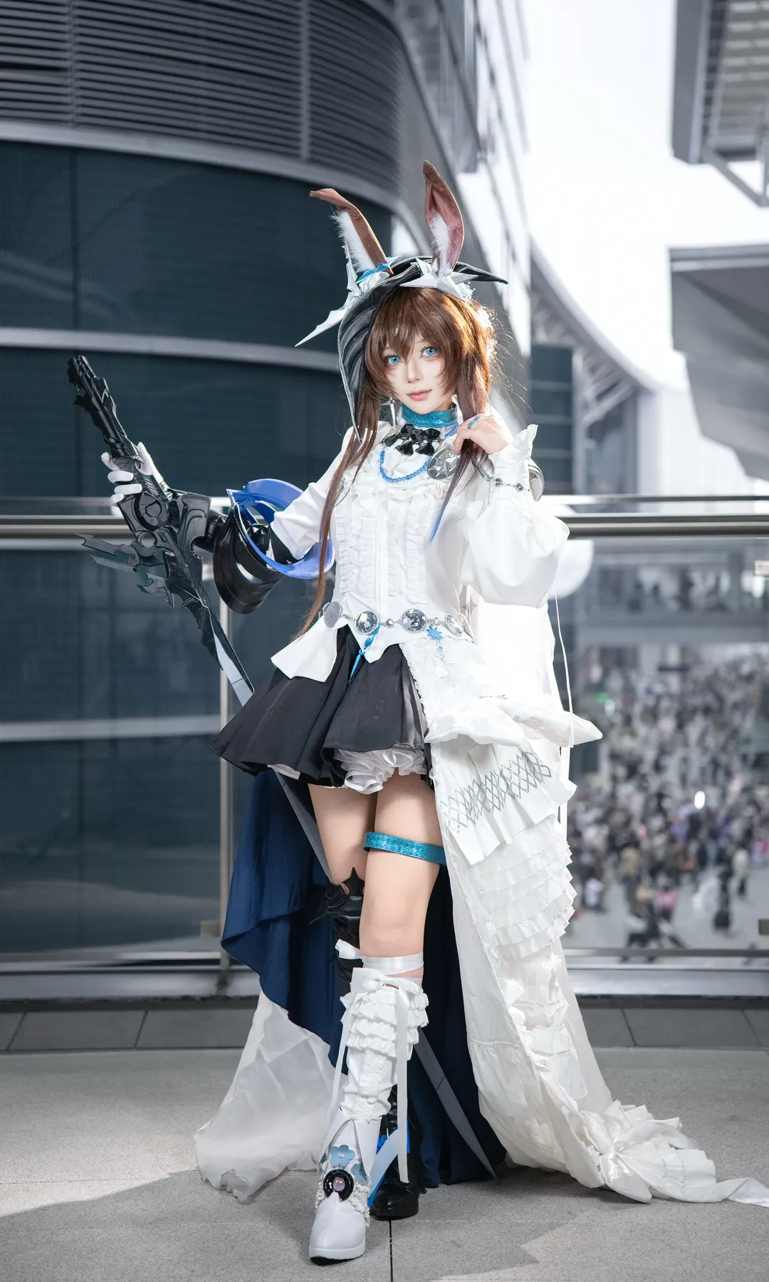 二次元cosplay, 明日方舟, 阿米娅cos, cp32, 罗德岛